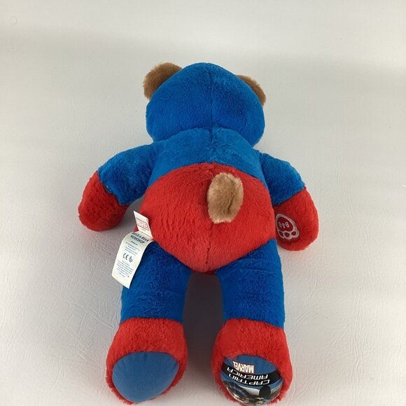 Build A Bear Workshop Marvel Captain America 17" Plush Stuffed Animal Super Hero - Picture 6 of 7